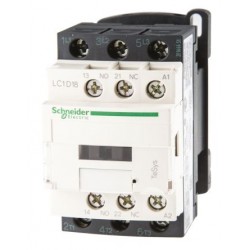 LC1D18F7 CONTACTOR 3P 18A NC+NA 110VAC SCHNEIDER LC1D18F7