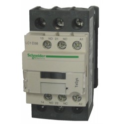 LC1D38M7 CONTACTOR 3P 38A NC+NA 220VAC SCHNEIDER LC1D38M7