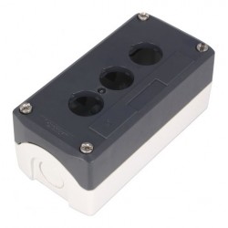XALD03 CAJA PLASTICA 3 HUECO SCHNEIDER XALD03