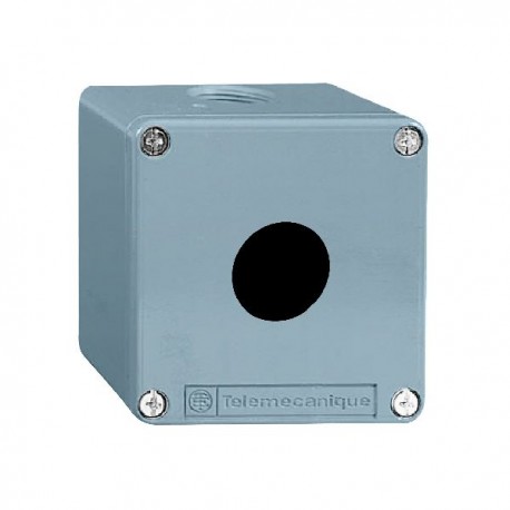 XAPM1601 CAJA METALICA PARA 30MM 1 HUECO SCHNEIDER XAPM1601