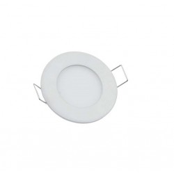 LUMINARIA LED PANEL 3W CIRC. P/EMB 6500K 85-265V DB LED2001
