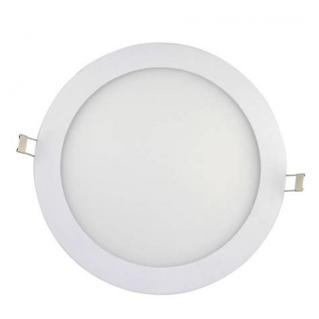 LUMINARIA LED PANEL 18W CIRC. P/EMB 6500K 85-265V DB LED2004