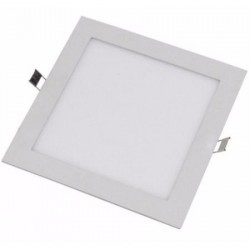 LUMINARIA LED PANEL 18W CUAD. P/EMB 6500K 85-265V DB LED2014
