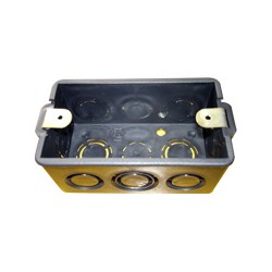 CAJETIN PLASTICO 2X4X3/4 GIOLITO PVC 1-305