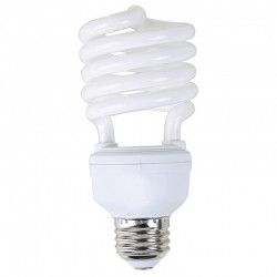 BOMBILLO AHORRADOR ESP. 26W T2 2700K G.E. 87111