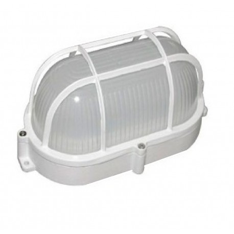 VAPOLETA LED BLANCA C/REJILLA BLANCA 85V-265V JIFU LIGHTING