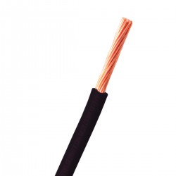 CABLE THW 2 100% COBRE 75G 600V.NEGRO ROLLO SIGMA