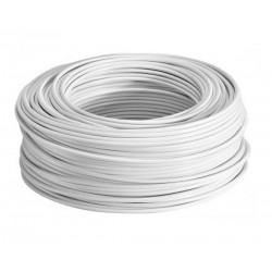 CABLE THW 2 100% COBRE 75G 600V.BLANCO ROLLO SIGMA