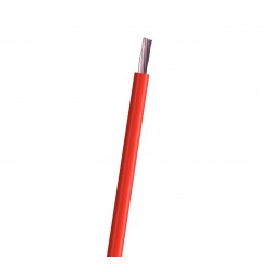 CABLE THW 6 100% COBRE 600V. ROJO MTS MARCA SIGMA