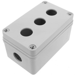 CAJA P/PULSADORES PLASTICA 22mm 3H DB CAJ0103