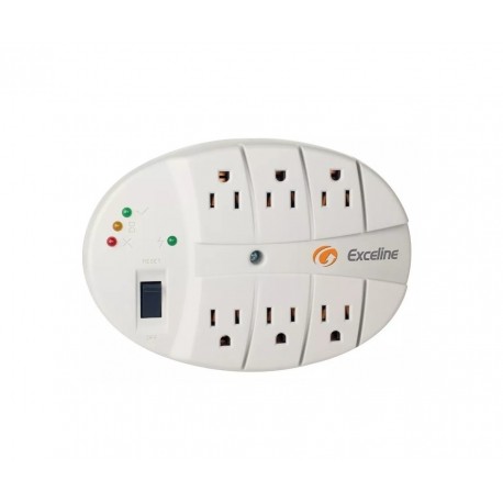 GSM-MT 120S PROTECTOR DE VOLTAJE MULTITOMA Estan EXCELINE