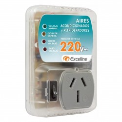 PROTECTOR AIRE 220V. TOMA 3X20 EXCELINE GSM-RE220CS