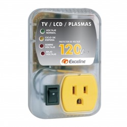 PROTECTORES ENCHF. P/TV, PLASMA GSM-EP120 110VAC EXCELINE