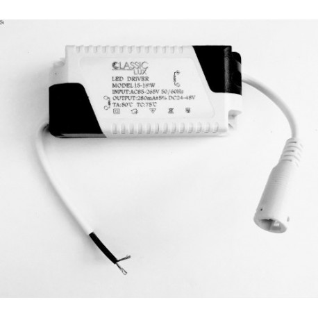 BALASTO LED PARA PANEL DE 15-18W 110-277V CLASSIC LUX