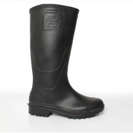 BOTA PVC LARGA NEGRA TALLA 41