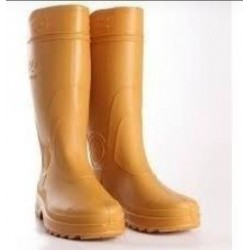 BOTA PVC LARGA BEIGE TALLA 41