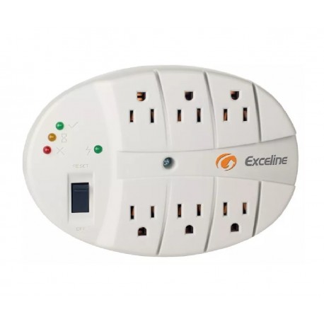 PROTECTOR DE VOLTAJE MULTITOMA 6 GSM-MT120T