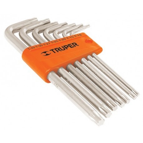 LLAVE TORX JG 7P LARGO TRUPER 15553