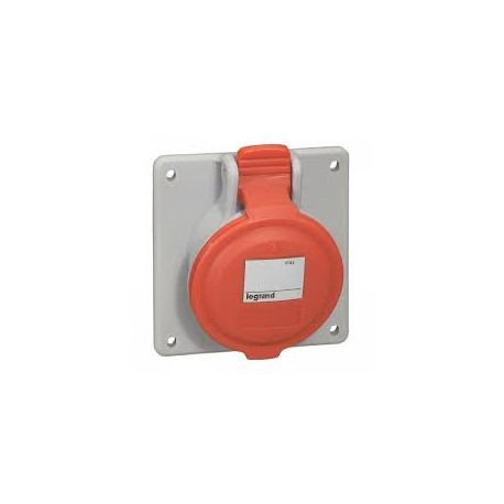 Toma 16A, 3P+N+T, 380/415V, embutir. IP44  LEGRAND 057369