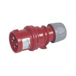 TOMA MACHO 32 AMP 3P+T  IP44 LEGRAND 056379
