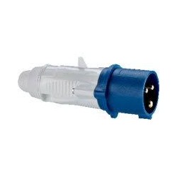 TOMA MACHO 32 AMP 3P+T 200V IP44  LEGRAND 058125