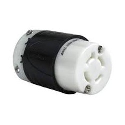 Toma seguro media vuelta, extension 20A 2P+T 480V L820-C