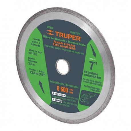 DISCO DIAMANTE 7" TRUPER 11579