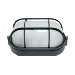 VAPOLETA LED BLANCA C/REJILLA NEGRO 85V-265V JIFU LIGHTING