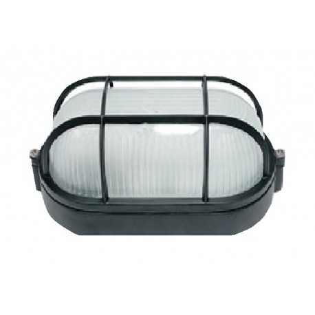 VAPOLETA LED BLANCA C/REJILLA NEGRO 85V-265V JIFU LIGHTING
