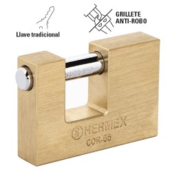 CANDADO ANTICIZALLA 63MM TRUPER 43356