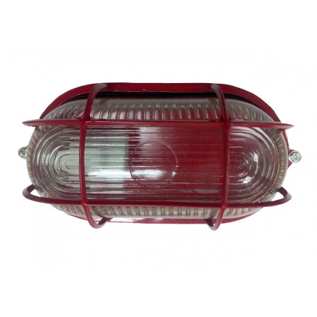 LAMPARA TUB ALUMINIO ROJO C/R JM-FC-3 DB LA0813