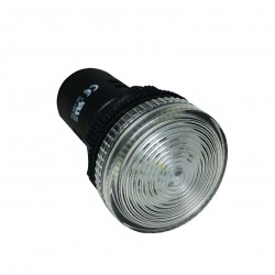 PILOTO LED 22MM 24V BLANCO GE 246982
