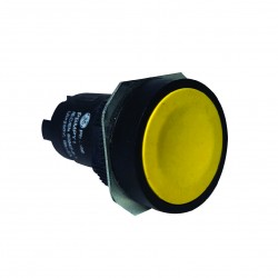 PULSADOR 22MM 1NO AMARILLO GE 246967