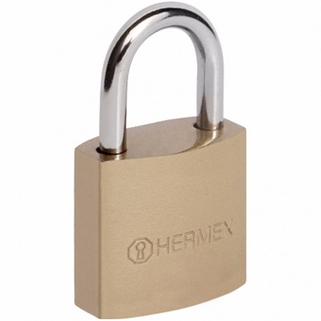 CANDADO DE ACERO 30MM HERMEX