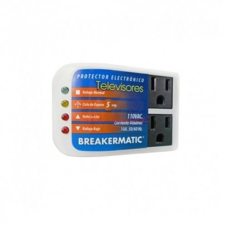 PROTECTOR EQUIPO ELECTRONICO 110V. PMM-117 BREAKERMATIC