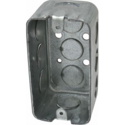 CAJETIN METALICO 2X4X1/2 BIEMCA 121001