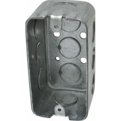 CAJETIN METALICO 2X4X1/2 BIEMCA 121001