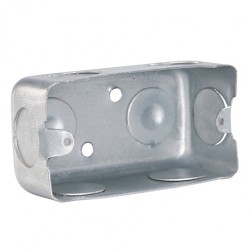 CAJETIN METALICO 2X4X3/4 BIEMCA 121002
