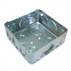 CAJETIN METALICO 4X4X1/2X3/4 BIEMCA 122003
