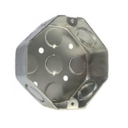 CAJETIN METALICO OCT. 4x1/2 BIEMCA 123002