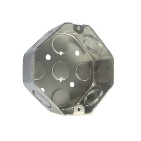 CAJETIN METALICO OCT. 4x1/2 BIEMCA 123002