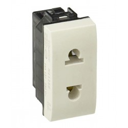 Toma Euroamericana 2P, 1 mod. Light BTICINO N4125S
