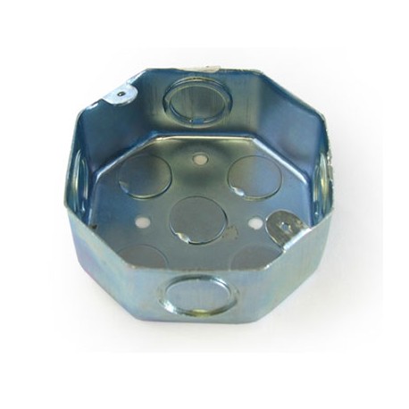 CAJETIN METALICO OCT. 4x3/4 BIEMCA 123003