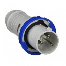 TOMA IND MACHO SUP 63A 220-250V 2P+T IP67 ANDELI CON10143
