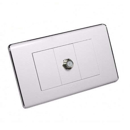 TOMA PARA TV BLANCO DE LUJO IGOTO Z302-W