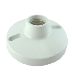 RECEPTACULO DE BAKELITA 4 E27 BLANCO GENEMAX GM503