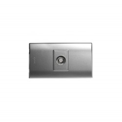 TOMA PARA TV PLATEADO DE LUJO IGOTO Z302-S