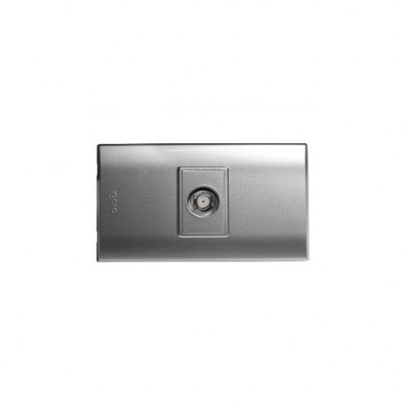 TOMA PARA TV PLATEADO DE LUJO IGOTO Z302-S