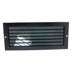 LAMPARA  HUMIDITY-PROOF C/REJ NEGRA EMP.2702 DB LA0702