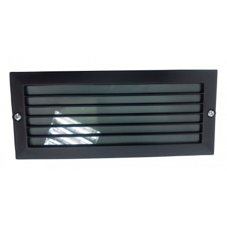 LAMPARA  HUMIDITY-PROOF C/REJ NEGRA EMP.2702 DB LA0702